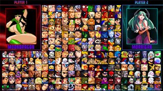 MUGEN Legacy 11  Character Selection Screen  Gameplay [upl. by Jc]