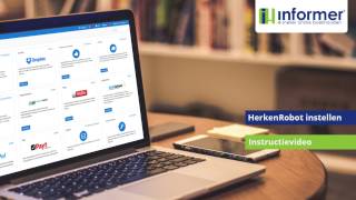 HerkenRobot activeren  Instructievideo InformerOnline [upl. by Geof194]