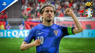 Highlights  Croatia vs Albania  UEFA Euro 2024  Group stage  FC 24  PS5  4K60 [upl. by Jody]