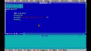 Division of two numbers in C language [upl. by Long]