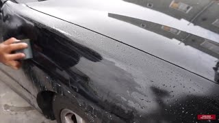 wet sanding and polishing the fender [upl. by Releehw]