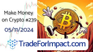 Make money on crypto 239 Will Bitcoin jump out of the hole 😱🙌🤝🤑 trading bitcoin [upl. by Yeznil]