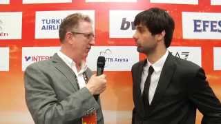 AllEuroleague First Team Interview Milos Teodosic CSKA Moscow [upl. by Sarajane925]