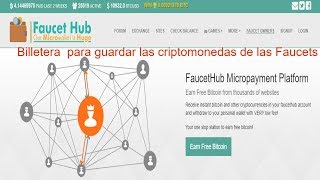 Registro en Faucethub ¿Que es y como funciona Gana criptomonedas de forma gratuita [upl. by Fante]