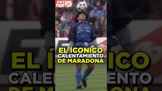 El Legendario calentamiento de Maradona [upl. by Chinua]