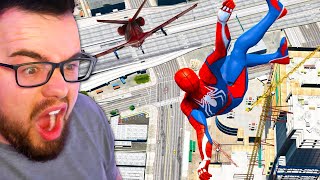 EPIC SPIDERMAN FAILS IN GTA 5 Ragdoll Compilation [upl. by Clywd]