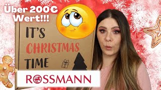 Über 200€ Wert 😱 Rossmann DIY ADVENTSKALENDER 2022  Unboxing [upl. by Neeneg]