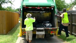 Waste Management Freightliner McNeilus Rear Loader [upl. by Higgins]