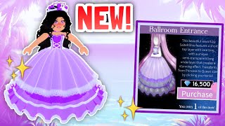 REWORKED BALLROOM ENTRANCE SKIRT Is OUT 15 NEW HAIRSTYLES Royale High Update [upl. by Alletsirhc]