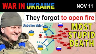 11 Nov Russians Lost 120 Men in 1 Min Forgot to Use Artillery  War in Ukraine Explained [upl. by Cristiano32]