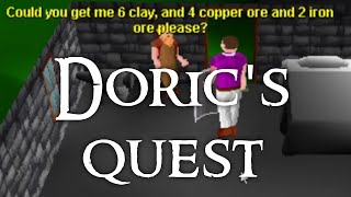 RSC01Scape Dorics quest guide [upl. by Ahcsatan]