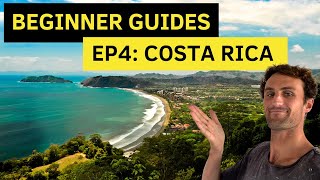 The Best BEGINNER Surf Spots in COSTA RICA Beginner Guides EP 4 [upl. by Ahtnahc]