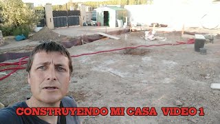 CONSTRUYENDO MI CASA VIDEO 1 [upl. by Ahseila]