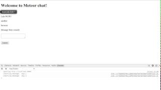 Meteorjs chat tutorial part 16  MongoDB limit and sort [upl. by Nahtnamas]