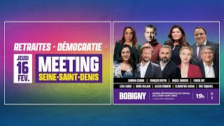 MEETING 93 POUR LA RETRAITE ET LA DÉMOCRATIE [upl. by Lemej]