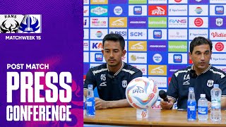 Post Match Press Conference  RANS Nusantara FC vs PSIS Semarang  Liga 1 20232024 [upl. by Swinton917]