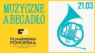 Muzyczne Abecadło  W jak waltornia  Filharmonia Pomorska [upl. by Evets]