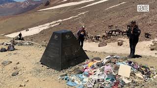 Así está el VALLE DE LAS LÁGRIMAS el lugar donde están los restos de LA TRAGEDIA DE LOS ANDES [upl. by Anelrats82]