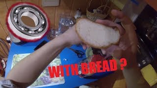 How to remove bearings  WITH BREAD [upl. by Levins]