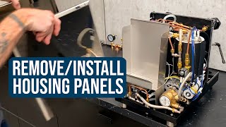 Profitec Pro 700 How to Remove and Install Housing [upl. by Thurlough537]