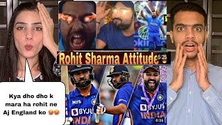 HITMAN ROHIT SHARMA POWER ATTITUDE🔥🔥 VIDEO REACTION  Hitman For A Reason 😍😍  pakreaction [upl. by Arahs512]