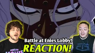 The Battle at Enies Lobby One Piece REACTION Episodes 266 267 amp 268 [upl. by Ittak50]