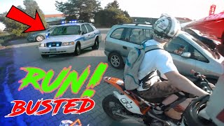 Police VS Bikers  Motorcycles Run From Cops  GOOD or BAD [upl. by Amoreta]