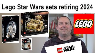 Lego Star Wars Retiring Sets 2024  Going through all sets currently on the retirement list [upl. by Youlton892]