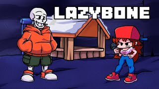 FNF Lazybones but Underswap Papyrus amp GF sing it [upl. by Anilef770]