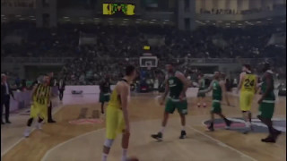 OAKA Atmosphere Game 2  PanathinaikosFenerbahçe 20042017  Euroleague Playoffs [upl. by Berlauda]