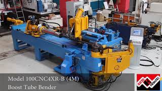 Model 100CNC4XRB 4M Boost Tube Bender [upl. by Bartlet194]