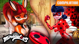 MIRACULOUS  🐞 Compilation 11 🐾 FULL EPISODES ▶️ Gigantitan  Befana  Sapotis Season 2 [upl. by Raffarty974]