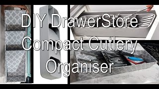 DIY DrawerStore Compact Cutlery Organiser for free99 [upl. by Ajam]