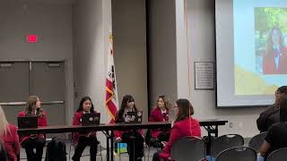 fccla region 8 board introductions [upl. by Forkey]