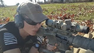 Trijicon Accupower 14x24 Segmented CircleDot BDC Reticle Review [upl. by Nwahsor]