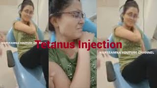 Tetanus Injection Clip 2 [upl. by Orel]