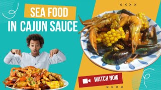 Delicious Seafood in Cajun Sauce  Flavorful Cajun Recipes [upl. by Navetse]