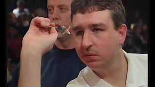 Burnett vs Wallace Darts World Championship 1996 Semi Final [upl. by Ayotak]