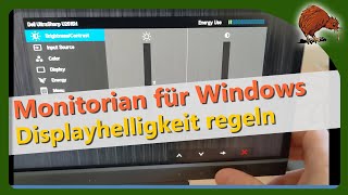 Monitorian  Bildschirmhelligkeit per Software regeln [upl. by Heller]