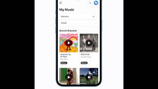 How to find songs you’ve previously identified with Shazam on iPhone and iPad  Apple Support [upl. by Larentia]