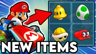 Giving Mario Kart 8 Deluxe 50 NEW Items [upl. by Yousuf]