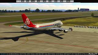 P3D V6  PMDG 747400  Luxemburg to Copenhagen  VATSIM [upl. by Danete]