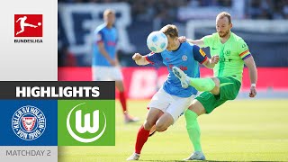 Set Piece Masterclass  Holstein Kiel  VfL Wolfsburg 02  Highlights  MD2 – Bundesliga 2425 [upl. by Rotce]