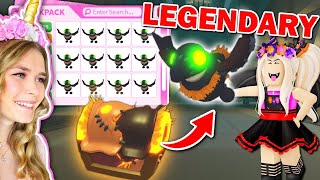 Get A LEGENDARY CROW EVERY TIME In Adopt Me Roblox [upl. by Terbecki85]