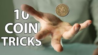 10 IMPOSSIBLE Coin Tricks Anyone Can Do  Revealed [upl. by Yeltneb]