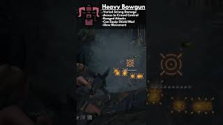 HEAVY BOWGUN DIFFICULTY OVERVIEW  WEAPON DIFFICULTY TIERLIST MONSTER HUNTER WORLD 2024 [upl. by Yraek]