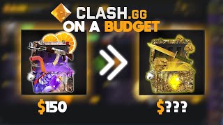 Clashgg on a BUDGET 1  Crazy mode  CSGO Gambling [upl. by Cordalia433]