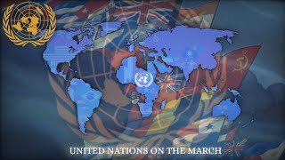 United Nations on the March  Hymn of United nations  ENG amp IDN lyrics [upl. by Lewes308]