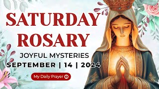 HOLY ROSARY SATURDAY 🔴 JOYFUL MYSTERIES OF THE ROSARY🌹SEPTEMBER 14 2024  PRAY FOR TRUST [upl. by Llemmart346]