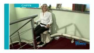 Poltroncina Montascale Vimec linea Capri [upl. by Yrtneg725]